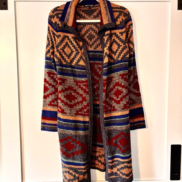 NWOT Cable & Gauge Multicolor Knit Cardigan Eclectic - Picture 3 of 10